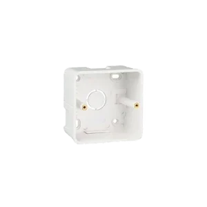 Anchor PVC Surface Box, White