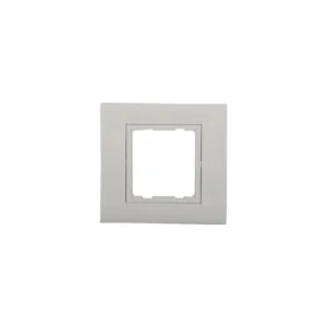 Anchor Tresa Plate with Frame, White