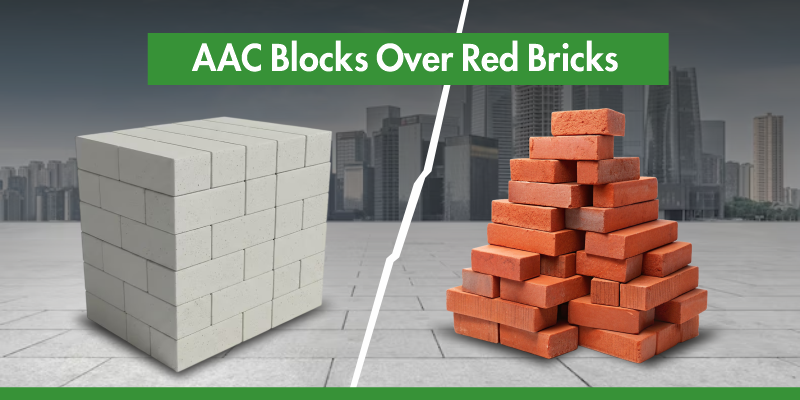 India Prefer AAC Blocks Over Red Bricks